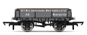 Hornby 3 Plank Wagon, Armstrong Whitworth & Co. Ltd - Era 3 - R6859