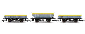 Hornby Rudd/Clam/Tope Departmental Wagon, three pack, British Rail - Era 8/9 - R6893