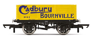 R6902 - Hornby 6 Plank Wagon, 'Cadbury Bournville' No. 83 - Era 2