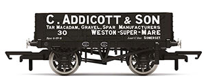 R6945 - Hornby C. Addicott & Son, 4 Plank Wagon, No. 30 - Era 2/3