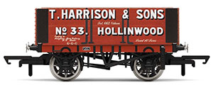 R6950 - Hornby H. Harrison & Sons, 6 Plank Wagon, No. 33 - Era 2/3