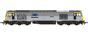 accurascale - Class 60 - Mainline Grey - 60075 - ACC3033 | ACC3036-DCC