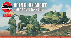 Airfix - Bren Gun Carrier and 6pdr Anti-Tank Gun - 1:76 (A01309V)