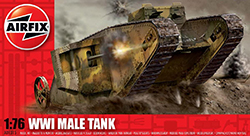 Airfix - WWI Male Tank - 1:76 (A01315)