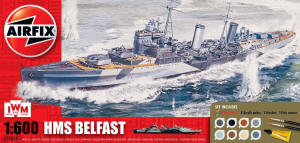 Airfix - HMS Belfast Gift Set - 1:600 (A50069)