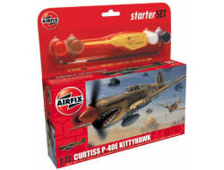 Airfix - Curtiss P-40E Kittyhawk Gift Set - A50078
