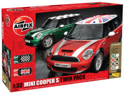 Airfix - Mini Cooper Twin Pack - 1:32 (A50126)