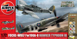 Airfix - Focke Wulk Fw190A-8 v Hawker Typhoon Ib - Dogfight Double Gift Set 1:72 (A50136)