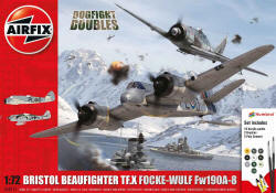 Airfix - Bristol Beaufighter Mk.X Focke-Wulf Fw190 - 8 Dogfight Doubles Gift Set - 1:72  (A50171)