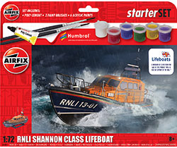 A55015 - Airfix Starter Set - RNLI Shannon Class Lifeboat - 1:72