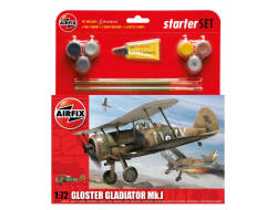 Airfix - Gloster Gladiator Starter Set 1:72 (A55206) 