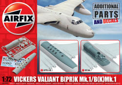 Airfix - Vickers Valiant Photo-Reconnaissance and Refueller Parts - 1:72 (A65000)