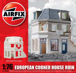 Airfix - European Corner House Ruin - A75003