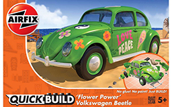Airfix - QUICKBUILD VW Beetle “Flower Power” (AJ6031)