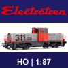 Electrotren HO Gauge Model Railway - Hornby International - Scale 1:87 - Locomotives, Wagons, Coaches