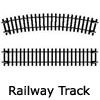 Hornby Model Railway Track - Second Radius and Third Radius, Straight and Curved and Power Track