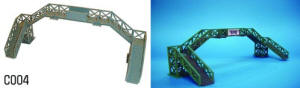 Dapol Model Railway Plastic Kits - Footbridge - C004