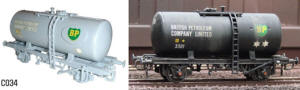 Dapol Model Railway Plastic Kits - 20T Tanker BP - C034