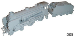 Dapol Model Railway Plastic Kits - Schools Class Harrow Locomotive - C035