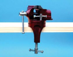 Expo Tools - Superior 'Pearl Finish' Swivel Vice with Bench Clamp - 79503