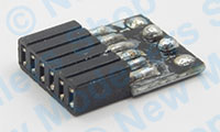 Hornby Spares - 6 Pin Decoder Socket - X7394