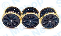 Hornby Spares - Driving Wheel Set - Merchant Navy (Gold Plated) - X8844G