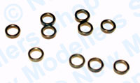 Hornby Spares - Thin Distance A3 / A4 Screw - Pack of 10 - X9004