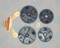 Hornby Spares - Replacement Ringfield (5 Pole) Gears - X9023