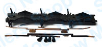 Hornby Spares - Grange Class Chassis Bottom and Pickups - X9354