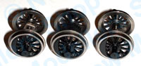 Hornby Spares - Class 08 Wheel and Axle Set - X9372
