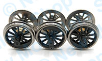 Hornby Spares - Class 08 Wheel and Axle Set - X9373M