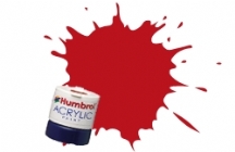 Humbrol - Scarlet Red Matt Acrylic Paint 12ml Tinlet - AB0060