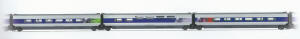 Jouef HO Guage Model Railway - Hornby International - HJ4022 "SNCF TGV P.O.S." additional carriage set