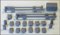 Knightwing Model Railway Metal Kits - Building Yard Pack - B74
