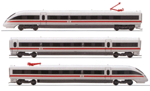 Lima HO Guage Model Railway - Hornby International - HL1009 ICE-T Train Set