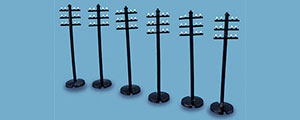 5080 - Model Scene - Telephone Poles