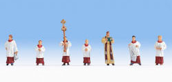 N15410 - Noch Figures - Priest and Altar Servers (7)