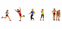 N15890 - Noch - Marathon Runners (6) Figure Set