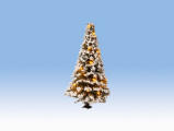 N22120 - Noch Illuminated Christmas Tree with 20 LEDs, Snowy, (8 cm high)