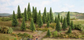 N26825 - Noch - Model Spruce Trees - 5-14 cm high - 25 Trees