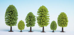 N26901 - Noch - Hobby Trees - Deciduous 5-9cm (10)