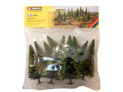 N26925 - Noch Model Spruce Trees - 5-14 cm high - 10 Trees