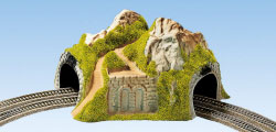 N34730 - Noch - Curved Tunnel, Double Track - N-Gauge