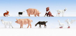 Noch - Farm Animals (10) - N-Gauge - N36711
