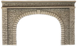 Noch - Double Track Portal - Natural Stone Walls - N58062
