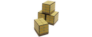 Oxford Diecast - Pallet Loads - Welgar Boxes (Pack of 4) - 76ACC004