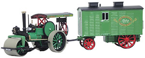 Oxford Diecast - Fred Dibnah Aveling & Porter Road Roller & Wagon - 76APR004