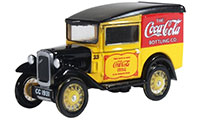 Oxford Diecast Austin Seven Van Coca Cola - 76ASV006CC