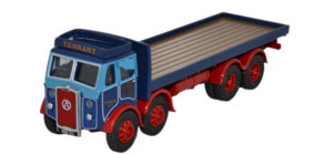 76ATKL003 - Oxford Diecast Atkinson 8 Wheel Flatbed Lorry - Tennant Transport