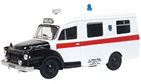 Oxford Diecast - Bedford J1 Ambulance - Aberystwyth - 76BED008